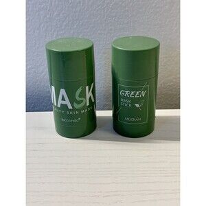 2X Set Green mask Sticks Balm vigority 4g Beauty Meidian Ibcccndc Solid Skin